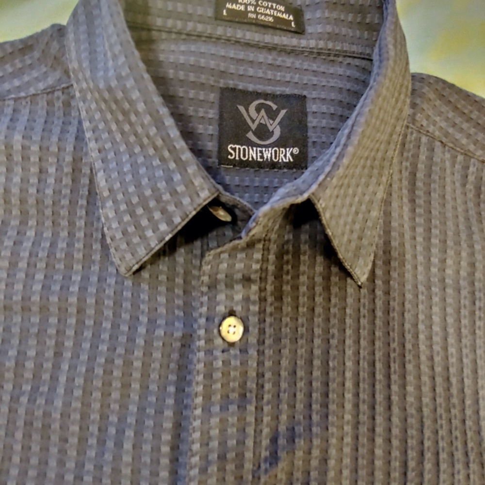 Midnight Blue Long Sleeve Shirt